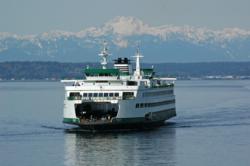 WSDOT's Jumbo Mark II class ferry the M/V Wenatchee.